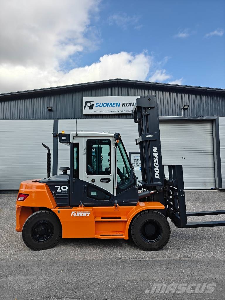 Doosan D70S-7 dieseltrukki vain 245 h ajettu! Dieseltrukit