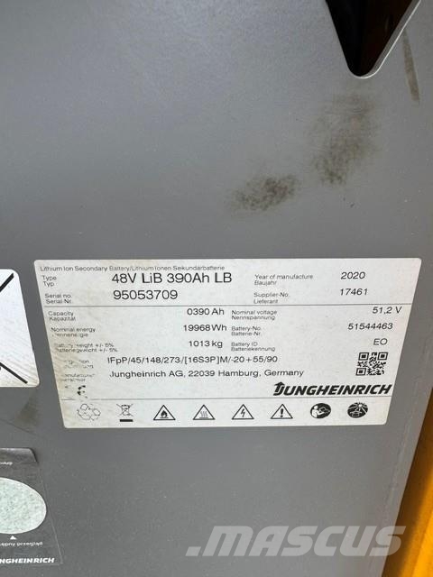 Jungheinrich EFG 318 Li-Ion バッテリーフォークリフト