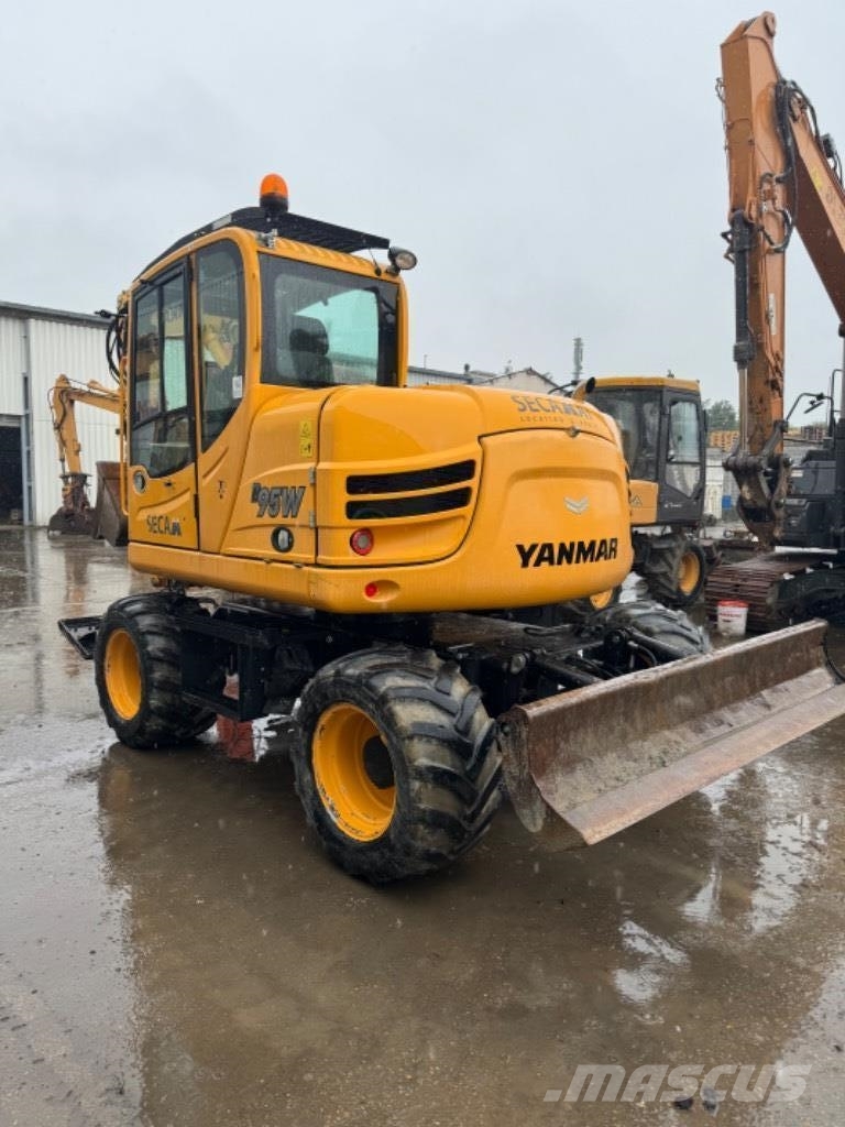 Yanmar B95W (40496) *D02 Wheeled excavators