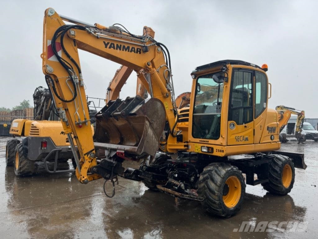 Yanmar B95W (40496) *D02 Wheeled excavators