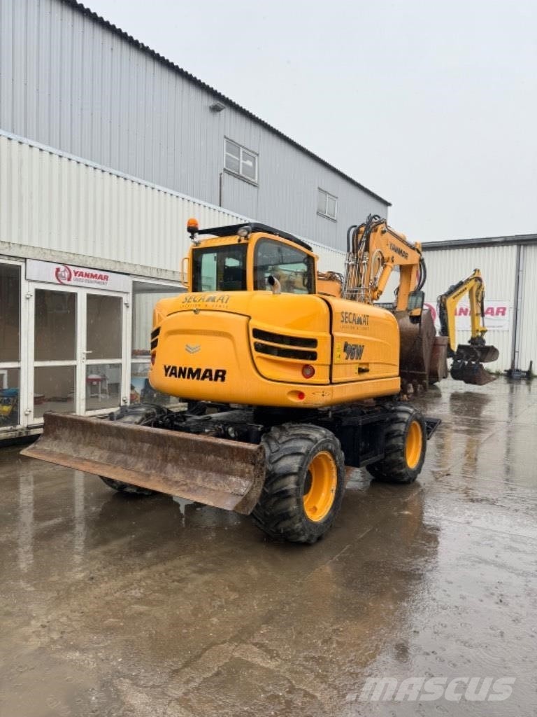 Yanmar B95W (40496) *D02 Wheeled excavators