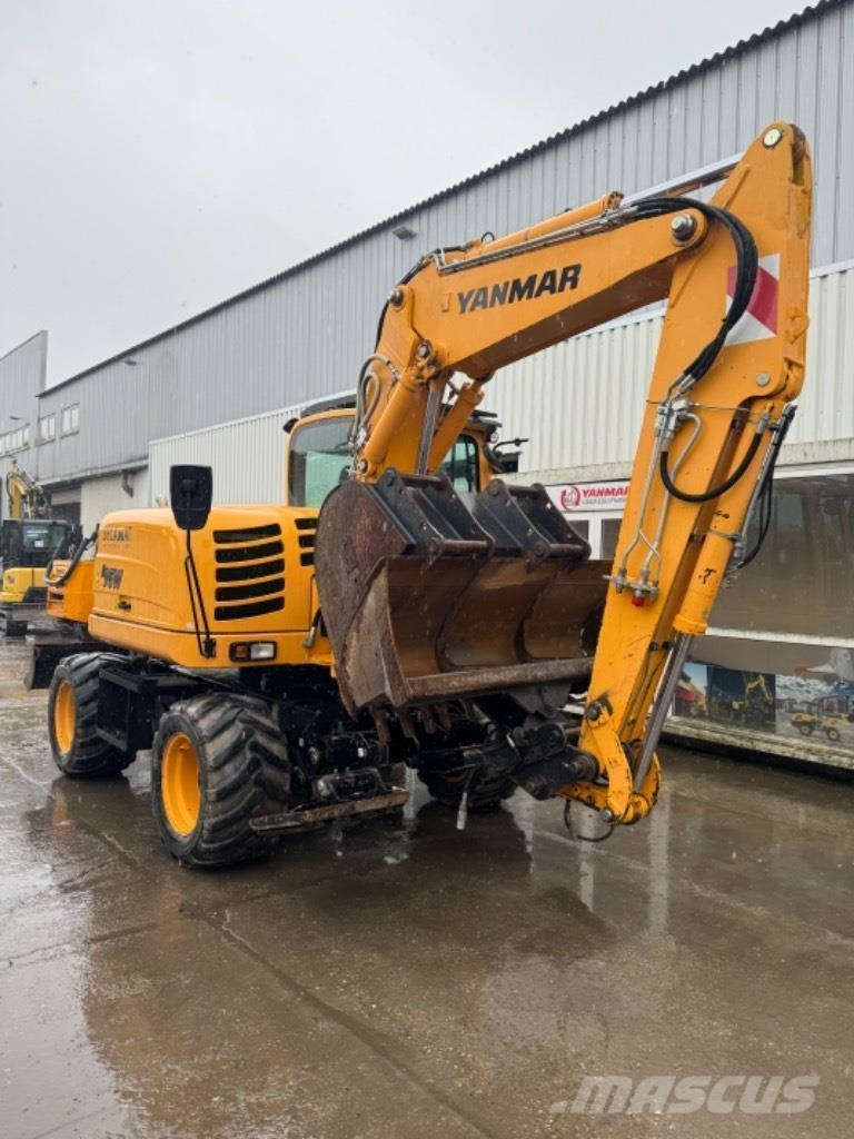 Yanmar B95W (40496) *D02 Wheeled excavators