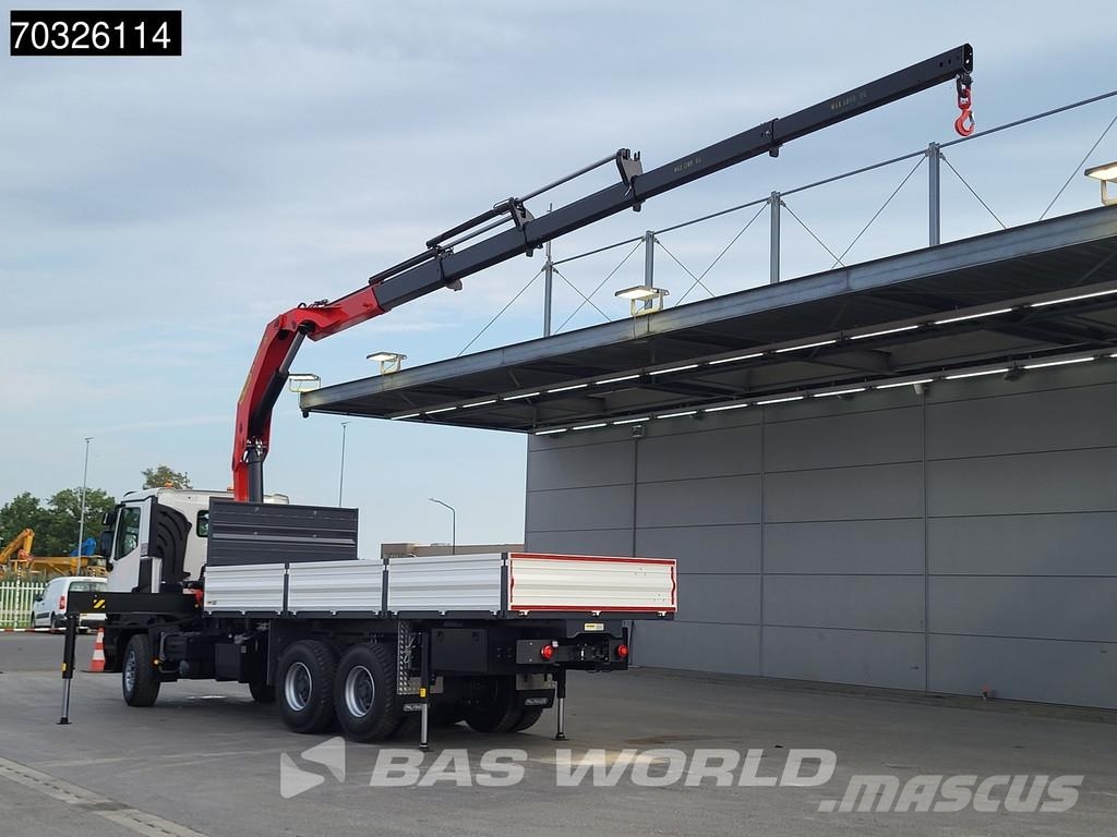 Renault K420 6X4 NEW! EURO 3 Palfinger PK32080 Remote 5x E Camiones de cama baja