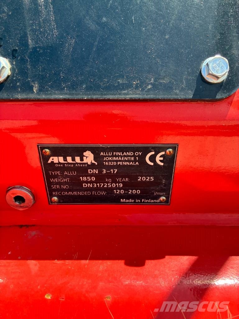 Allu DN 3-17 Variable Drum Screening buckets