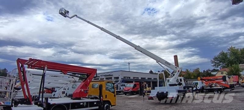 MAN TGL 7.150 Ruthmann T330 - 33m - 320 kg Araç üstü platformlar