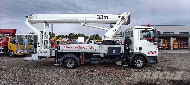 MAN TGL 7.150 Ruthmann T330 - 33m - 320 kg Araç üstü platformlar