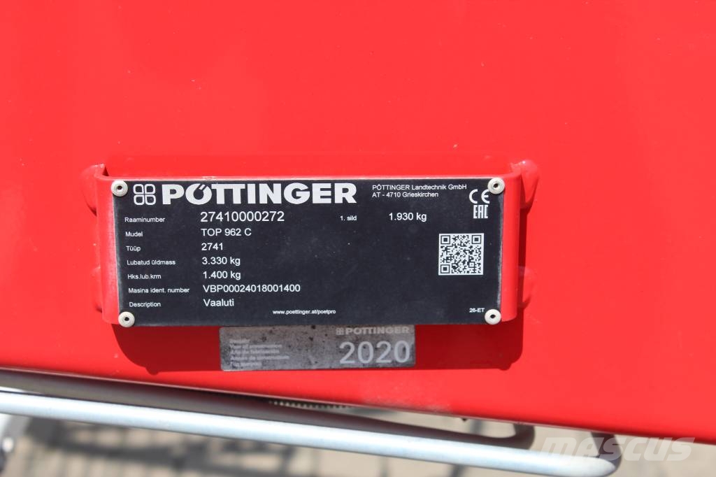 Pöttinger Top 962C Strängläggare