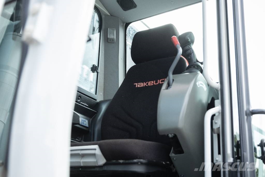 Takeuchi TB 295 W , UTHYRES Bageri točkaši