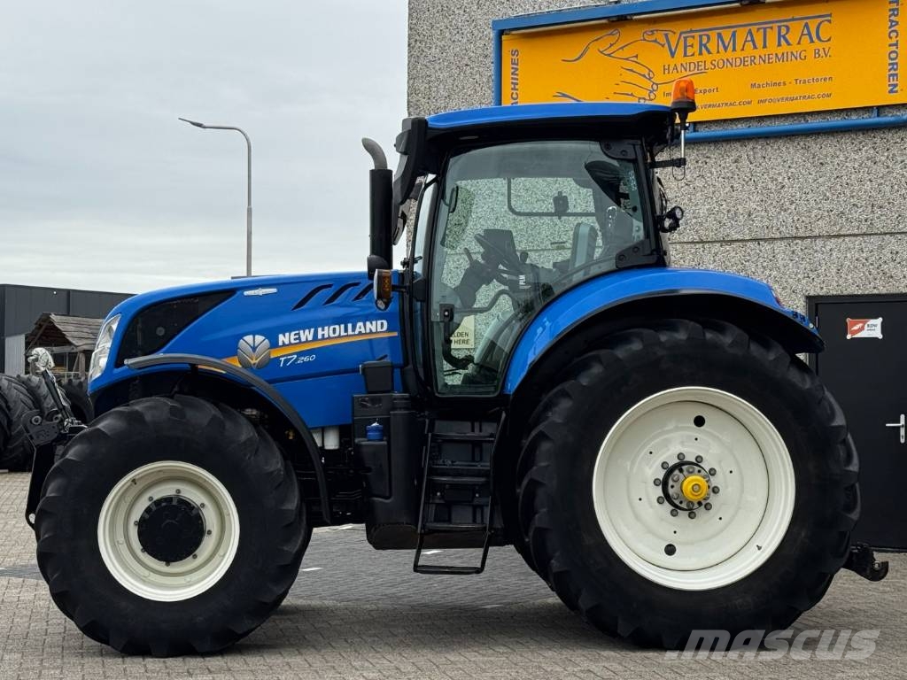New Holland T7.260AC, frontlinkage, airbrakes, 50k, 2022!! الجرارات