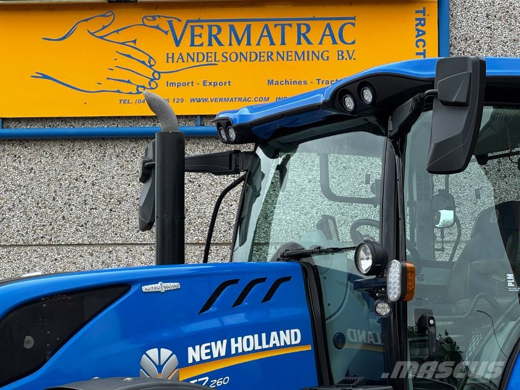 New Holland T7.260AC, frontlinkage, airbrakes, 50k, 2022!! الجرارات