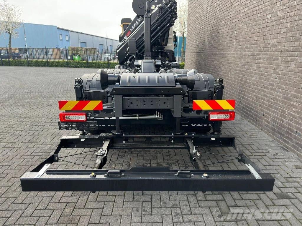 Volvo FMX 500 8X4 HIAB HAAKARM + HIAB 548 E-8 KRAAN/KRAN Nosturiautot