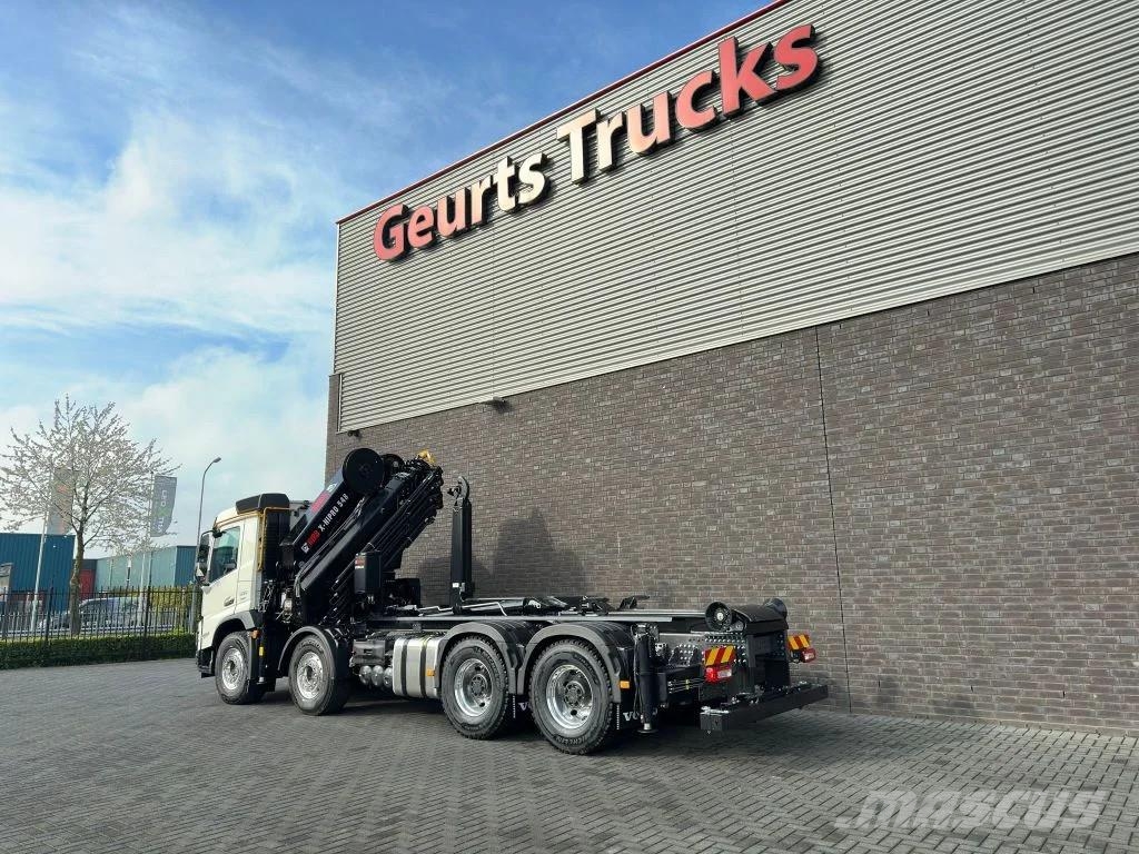 Volvo FMX 500 8X4 HIAB HAAKARM + HIAB 548 E-8 KRAAN/KRAN Nosturiautot