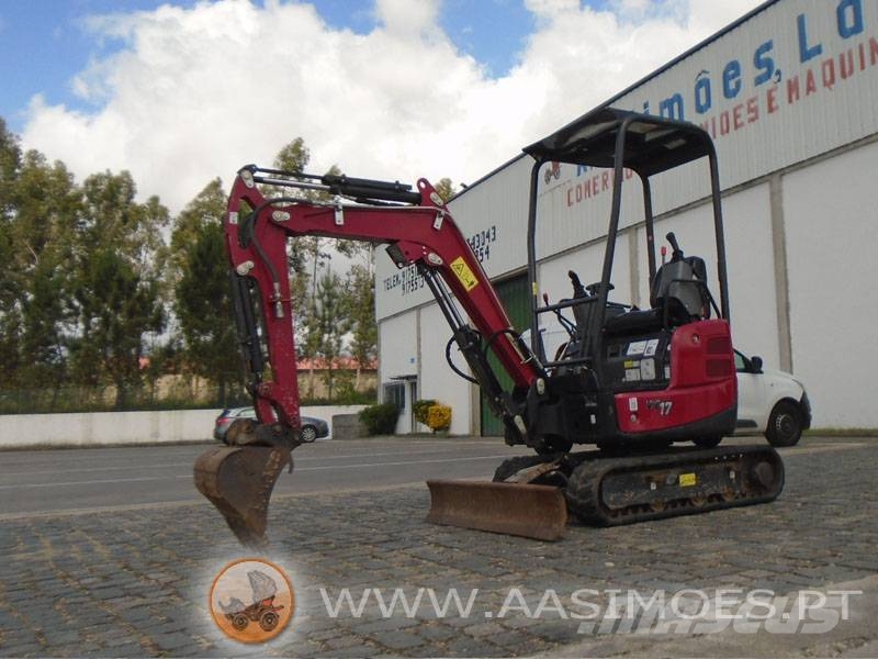 Yanmar Vio 17 小型挖土機/掘鑿機<7t(小型挖掘機)