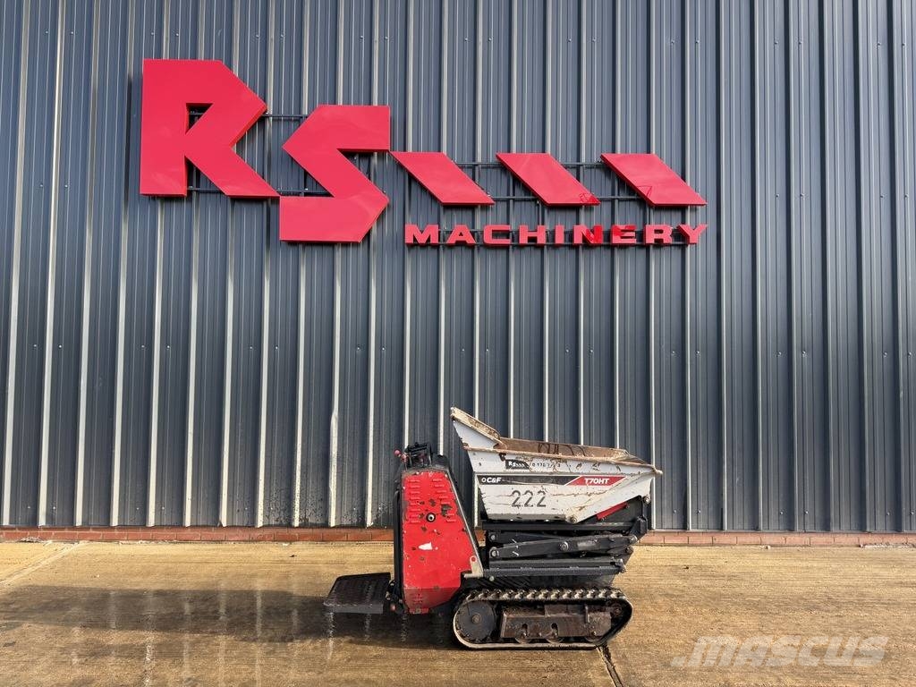 C&F T 70.1 700kg Mini Dumper Kāpurķēžu pašizkrāvējs