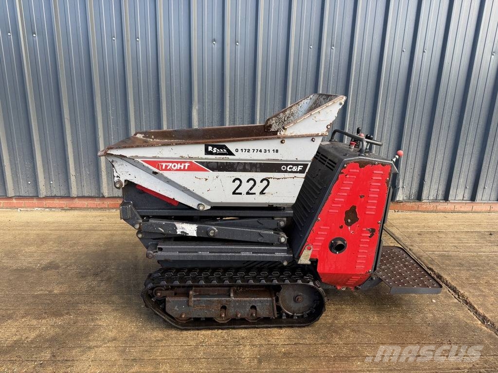 C&F T 70.1 700kg Mini Dumper Kāpurķēžu pašizkrāvējs