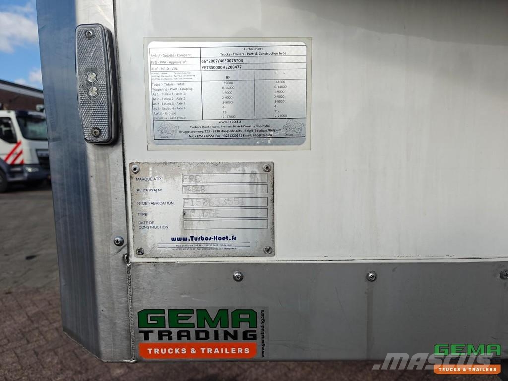  TURBO'S HOET SC33AA Refrigerated/Freezer Box + The Semirimorchi a temperatura controllata