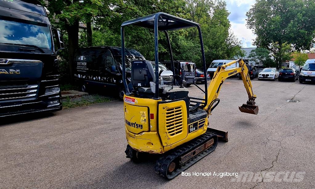 Komatsu PC 16 R-3 Minikaivukoneet < 7t