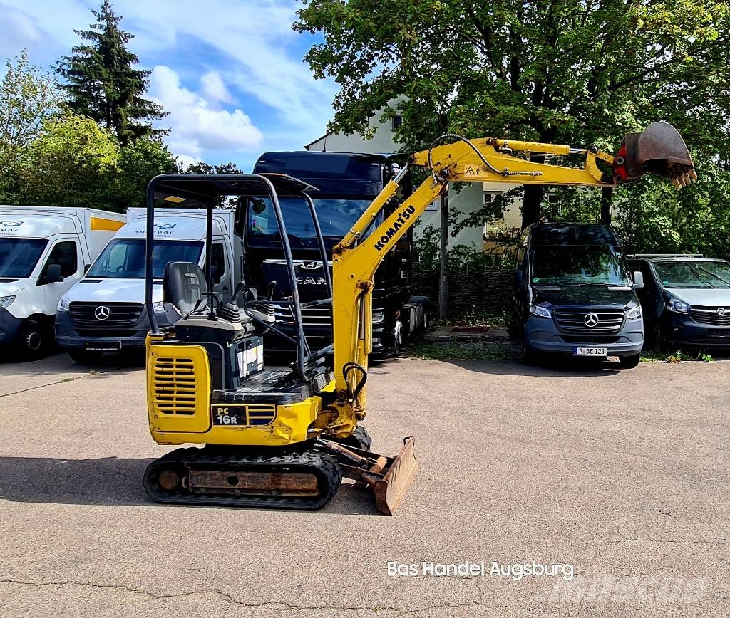 Komatsu PC 16 R-3 Minikaivukoneet < 7t