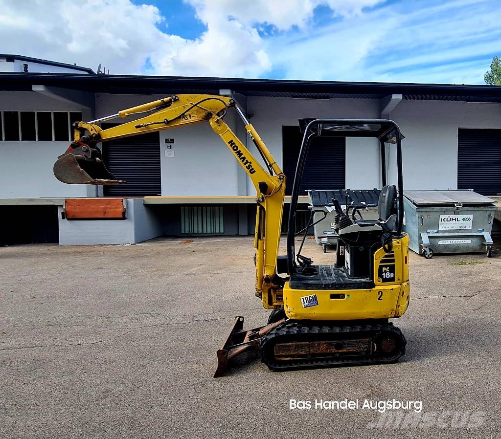Komatsu PC 16 R-3 Minikaivukoneet < 7t