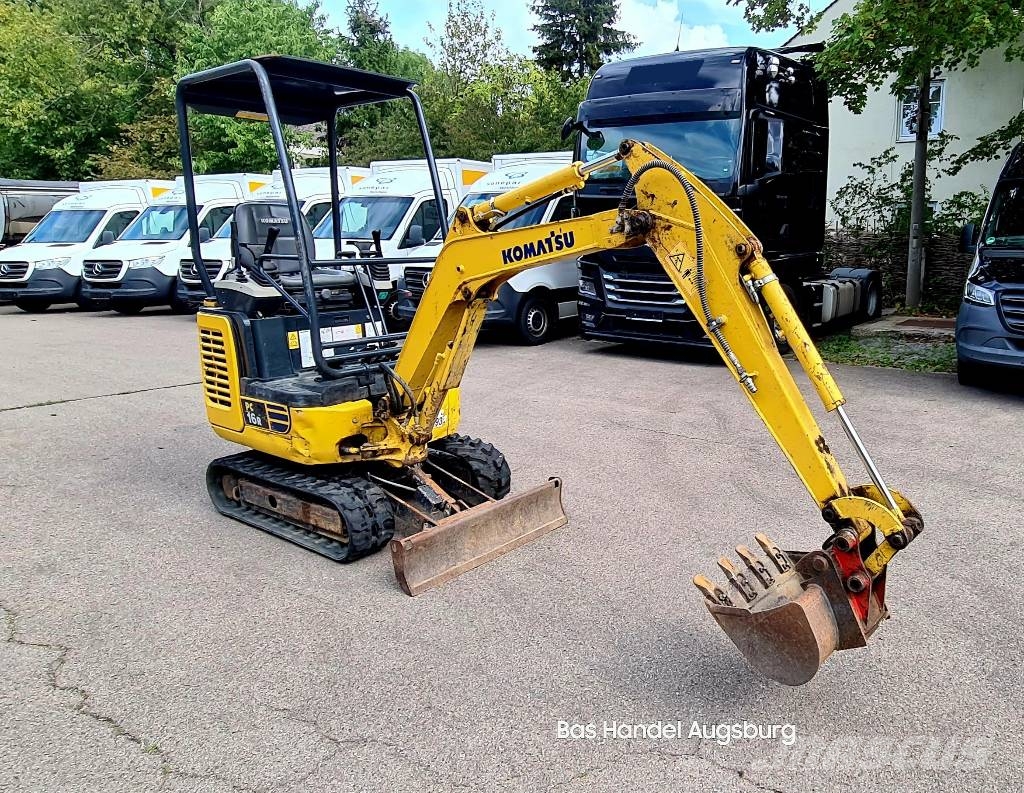 Komatsu PC 16 R-3 Minikaivukoneet < 7t