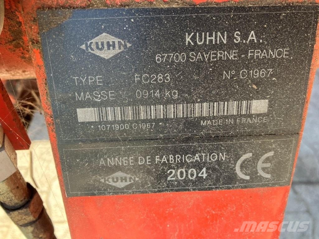 Kuhn FC 283 جزازات مكيفات