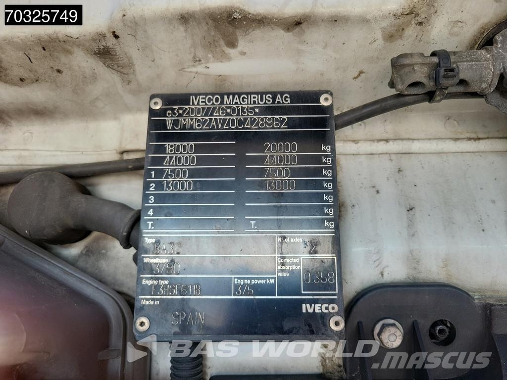 Iveco S-Way 510 4X2 2xTanks Standklima ACC Navi Tracteur routier