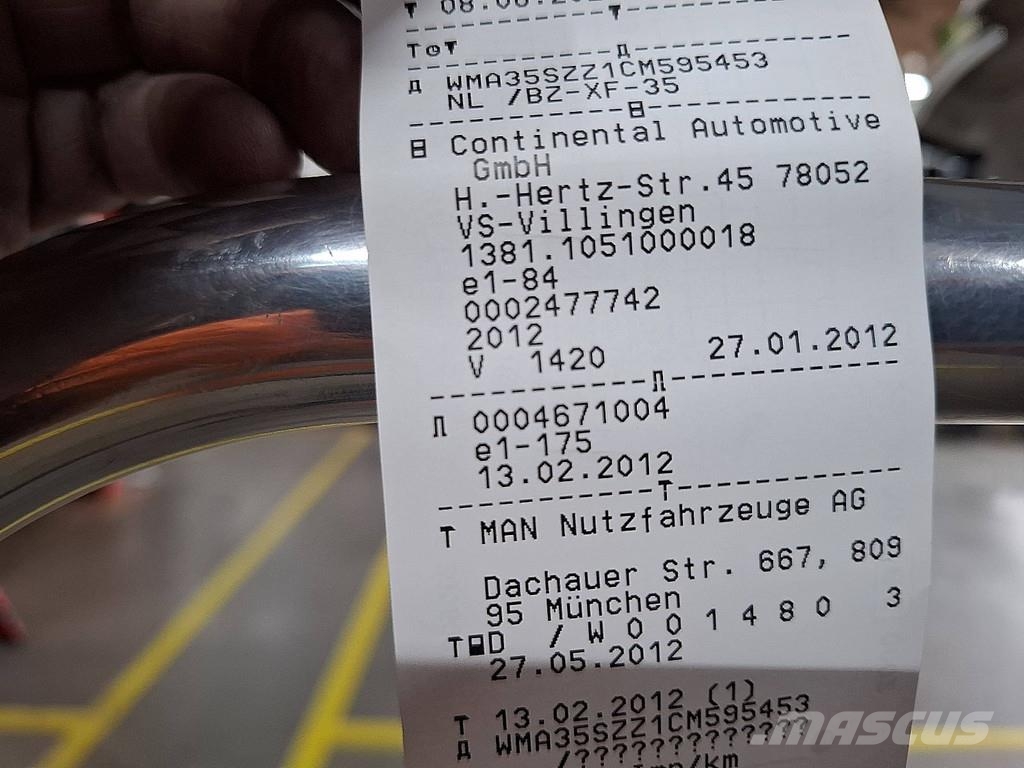 MAN 26.400 TGS 6X4H-4 EEV HMF CRANE Camiones elevadores de gancho