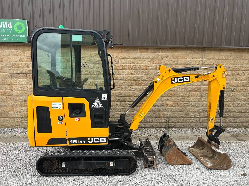 JCB 16C-1 Minigraafmachines < 7t