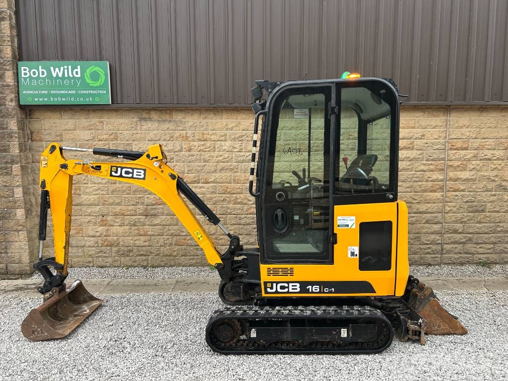JCB 16C-1 Minigraafmachines < 7t
