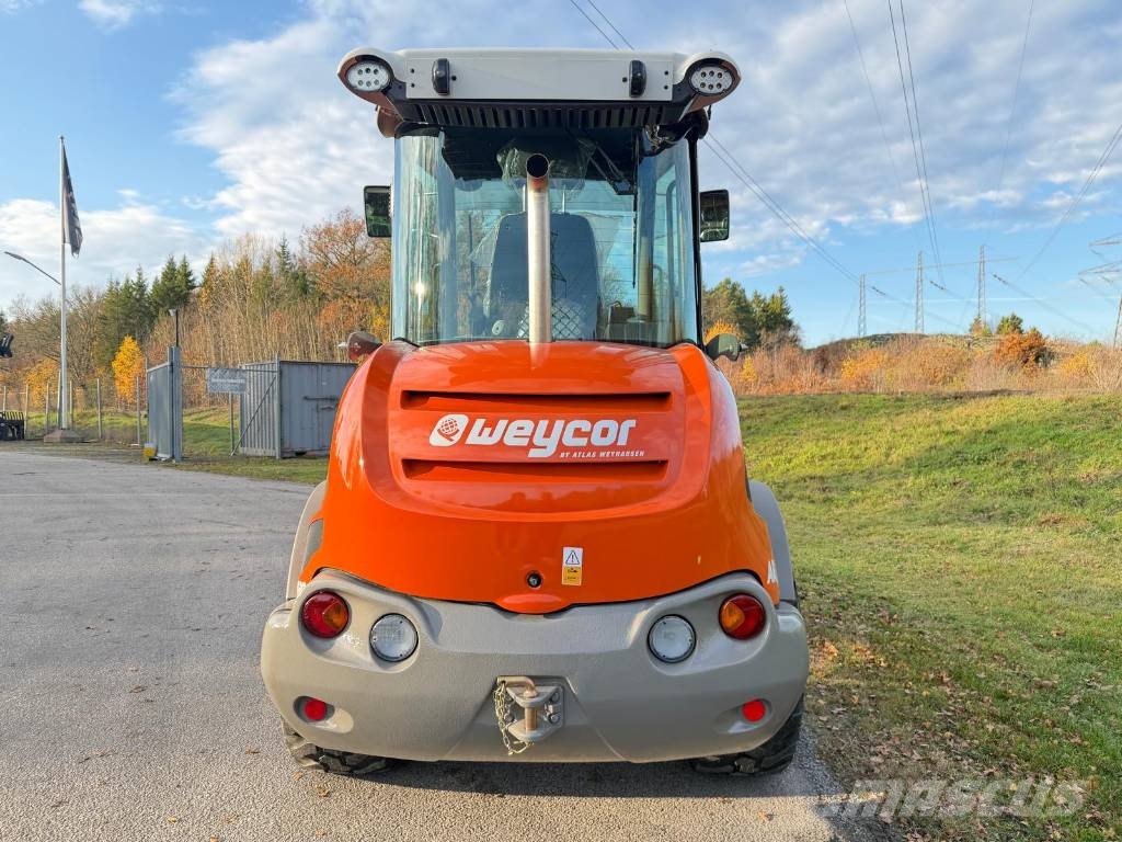 Weycor AR420 40km/h med Pallgafflar & skopa Naudoti ratiniai krautuvai