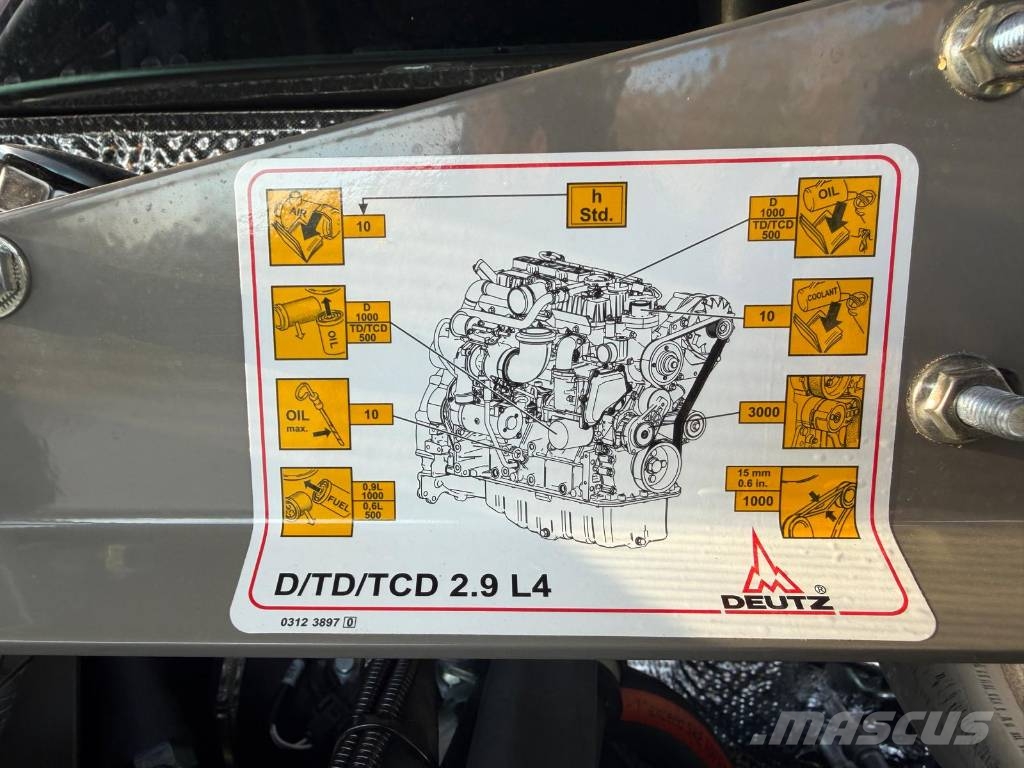 Weycor AR420 40km/h med Pallgafflar & skopa Naudoti ratiniai krautuvai