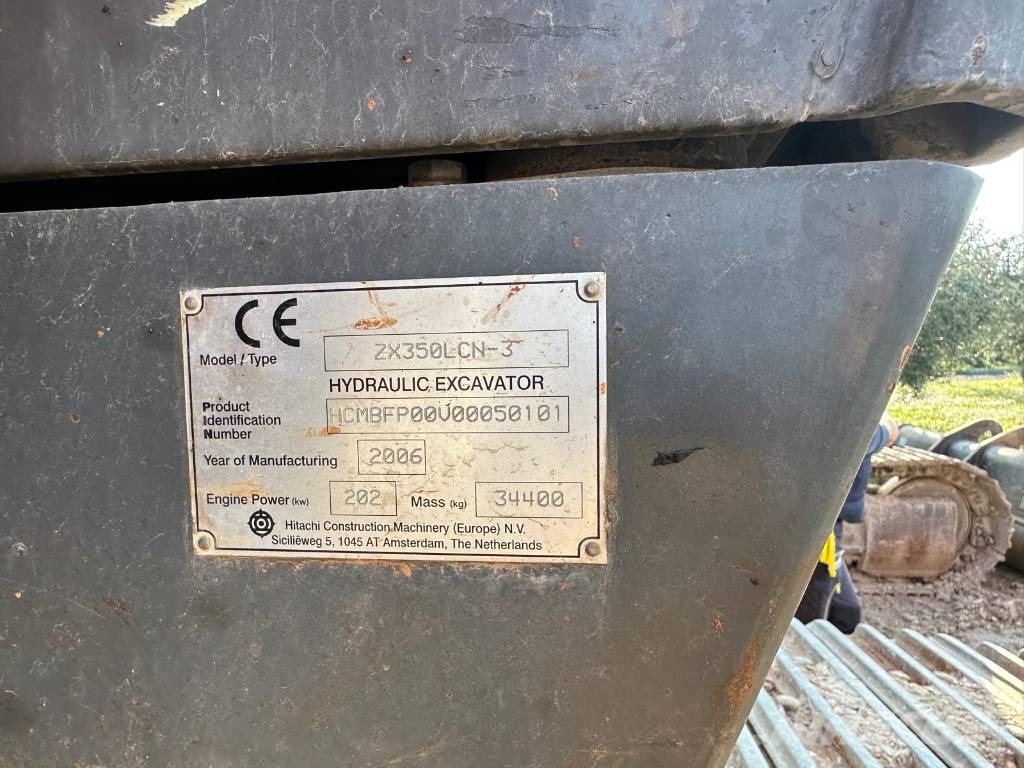 Hitachi ZX 350 LC N Εκσκαφείς με ερπύστριες