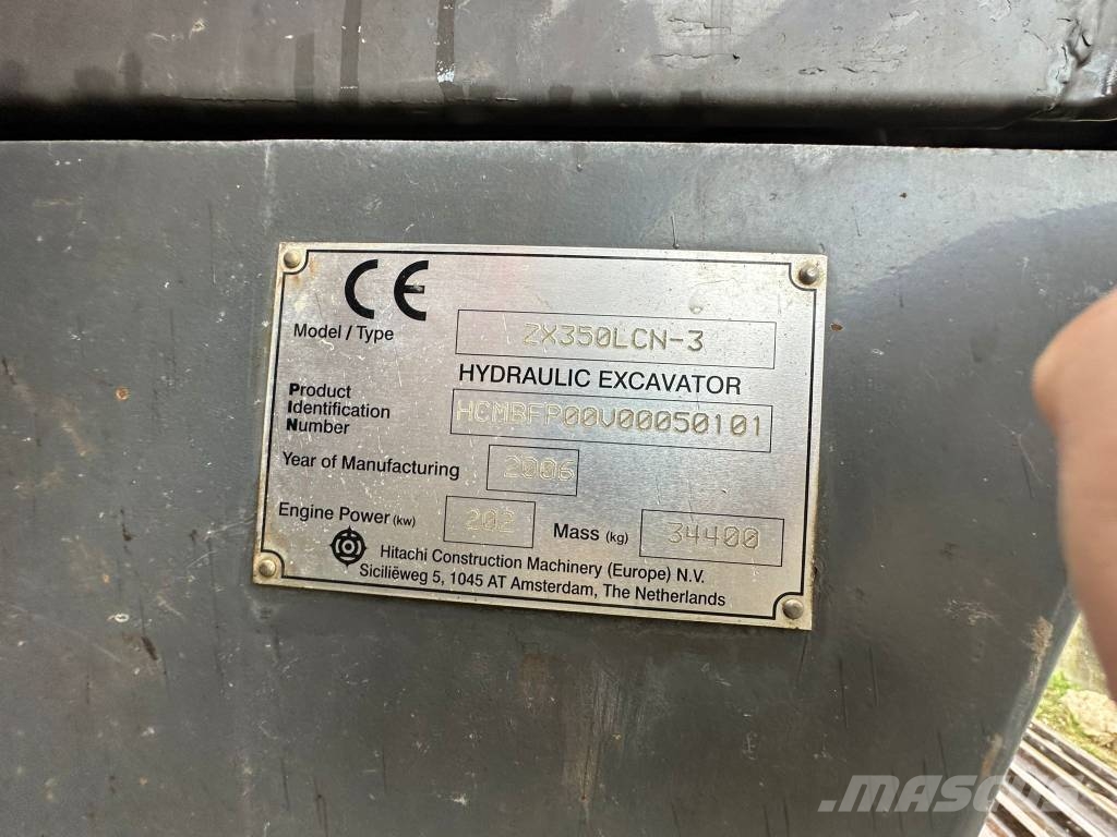 Hitachi ZX 350 LC N Εκσκαφείς με ερπύστριες