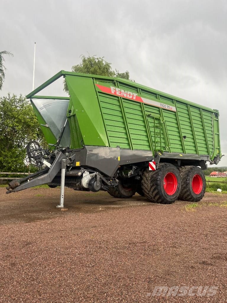 Fendt Tigo 75 XR Samozberacie vozy