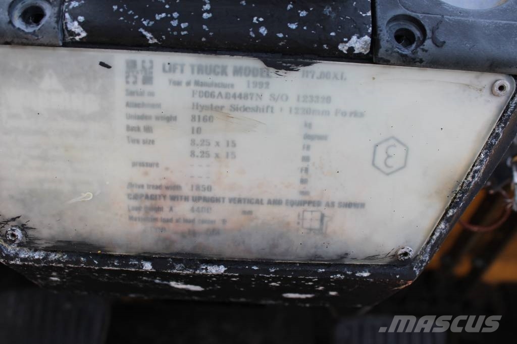 Hyster H 7.00 XL شاحنات الديزل