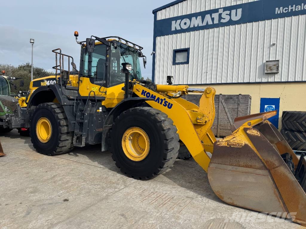 Komatsu WA 480-8 Pale gommate