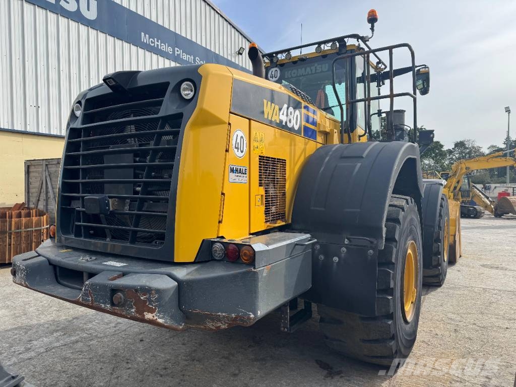 Komatsu WA 480-8 Pale gommate