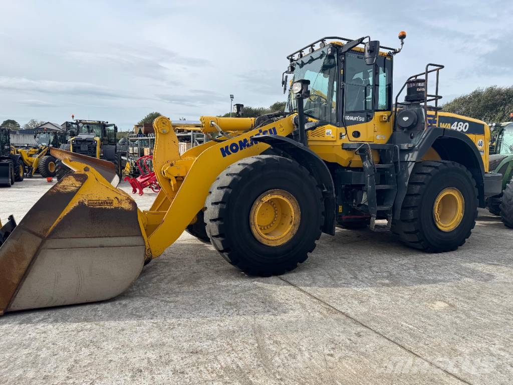 Komatsu WA 480-8 Pale gommate