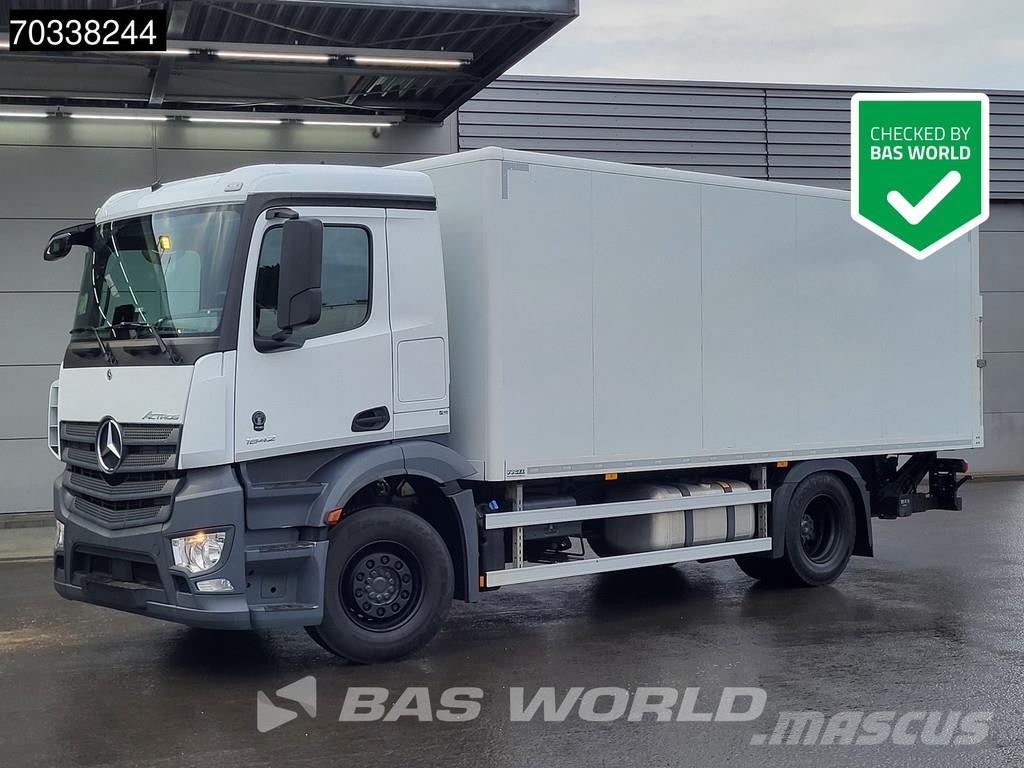 Mercedes-Benz Actros 1842 4X2 6,18m Box Tailgate Automatic Euro Bakwagens met gesloten opbouw