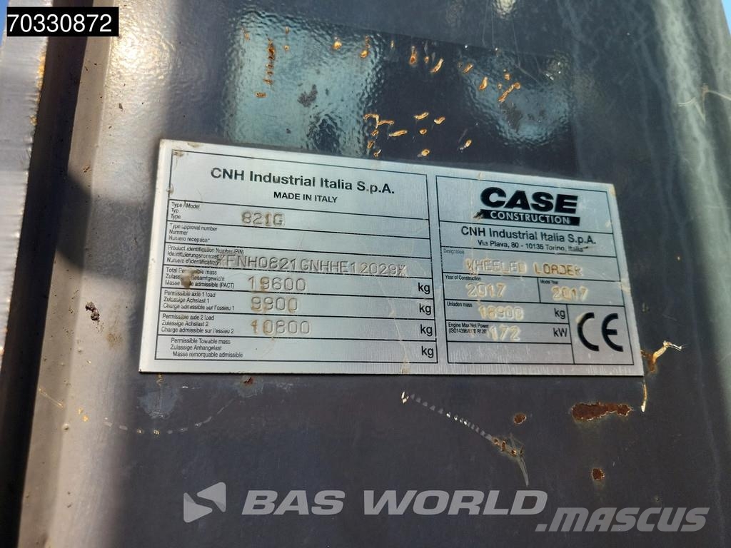 CASE 821 G Wielladers