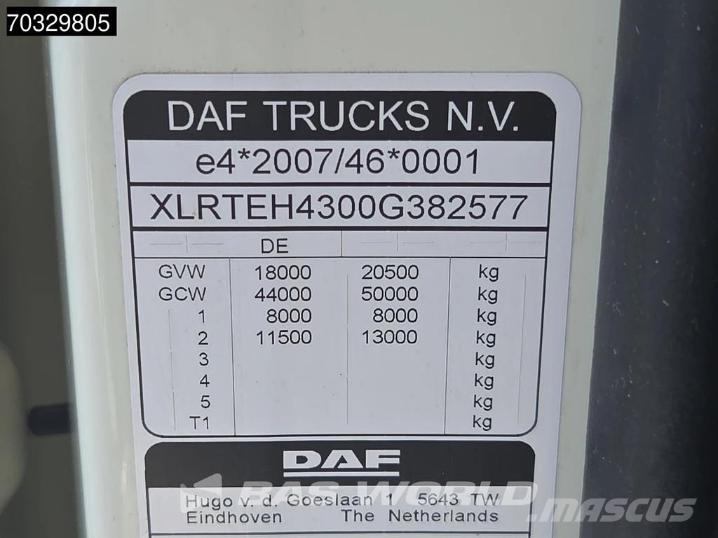 DAF XF 480 4X2 SC Retarder Hydraulic Standklima ACC Sattelzugmaschinen