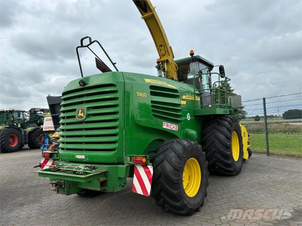 John Deere 7400 mit Kemper PU 630C Bj.12 Muut maatalouskoneet