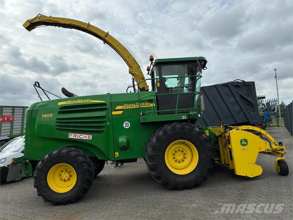 John Deere 7400 mit Kemper PU 630C Bj.12 Muut maatalouskoneet