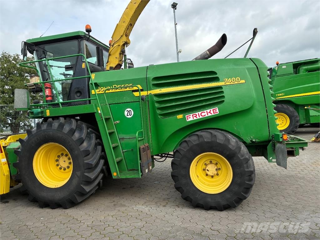 John Deere 7400 mit Kemper PU 630C Bj.12 Muut maatalouskoneet