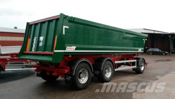 Benalu Siderale Tippsläp 3-axlad 30 ton 7,2m/7,8m, Bañera