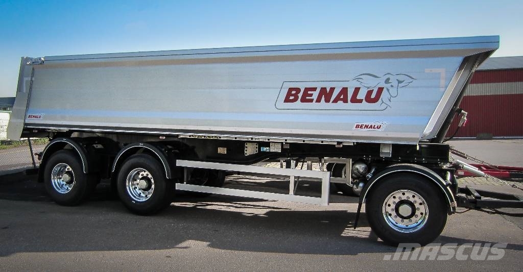 Benalu Siderale Tippsläp 3-axlad 30 ton 7,2m/7,8m, Bañera