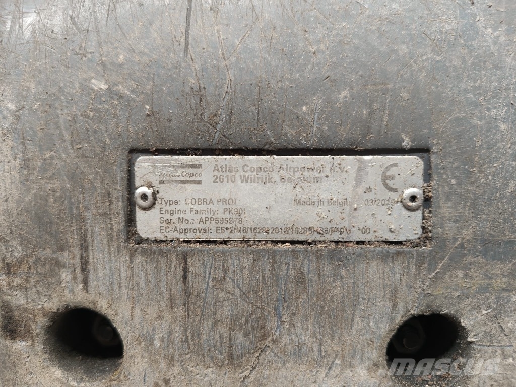 ATLAS COPCO COBRA PRO Vibrationsramme