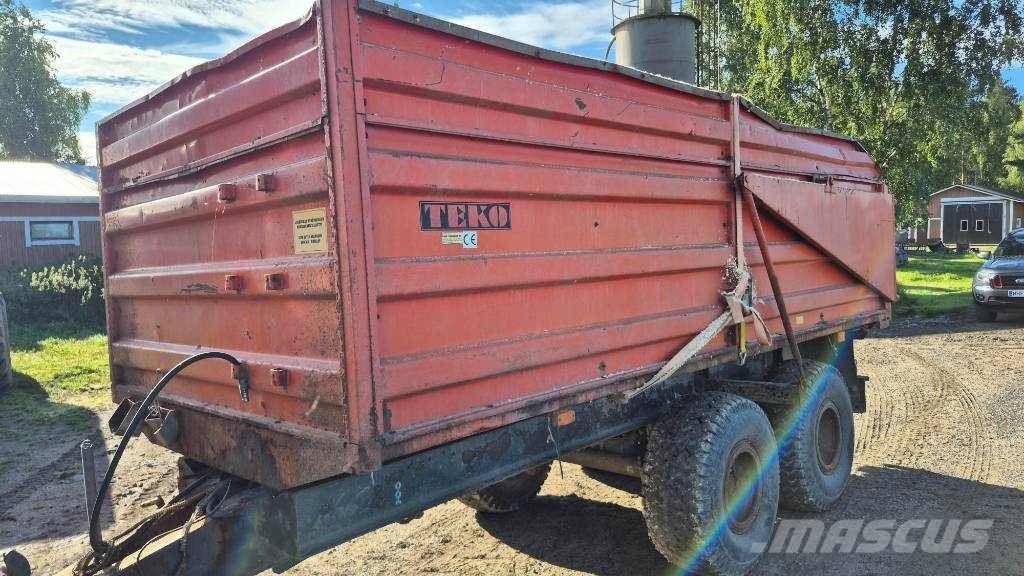 Teko 10 Тракторные самосвальные прицепы