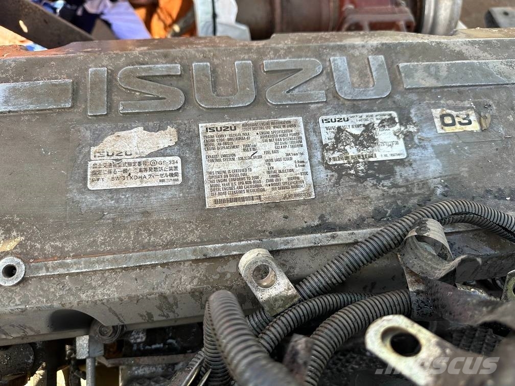 Isuzu 6WG1X 250hours only zx870 Двигатели