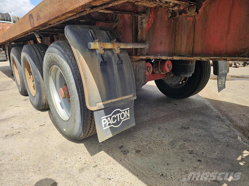 Pacton TXD 340| HEAVY DUTY TRAILER | BPW DRUM 平板半挂车\侧翻自卸半挂车